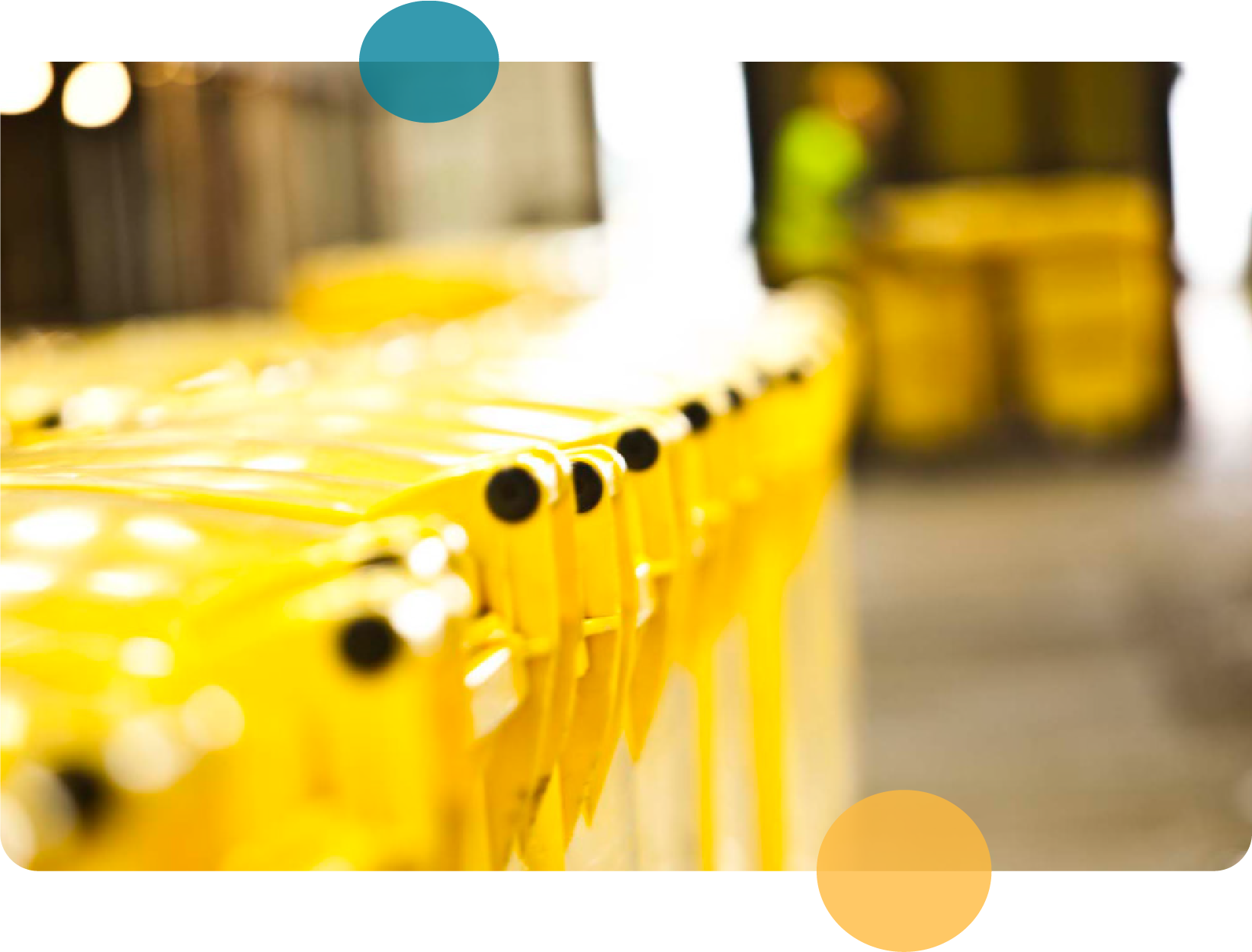different sized amalgam waste containers 